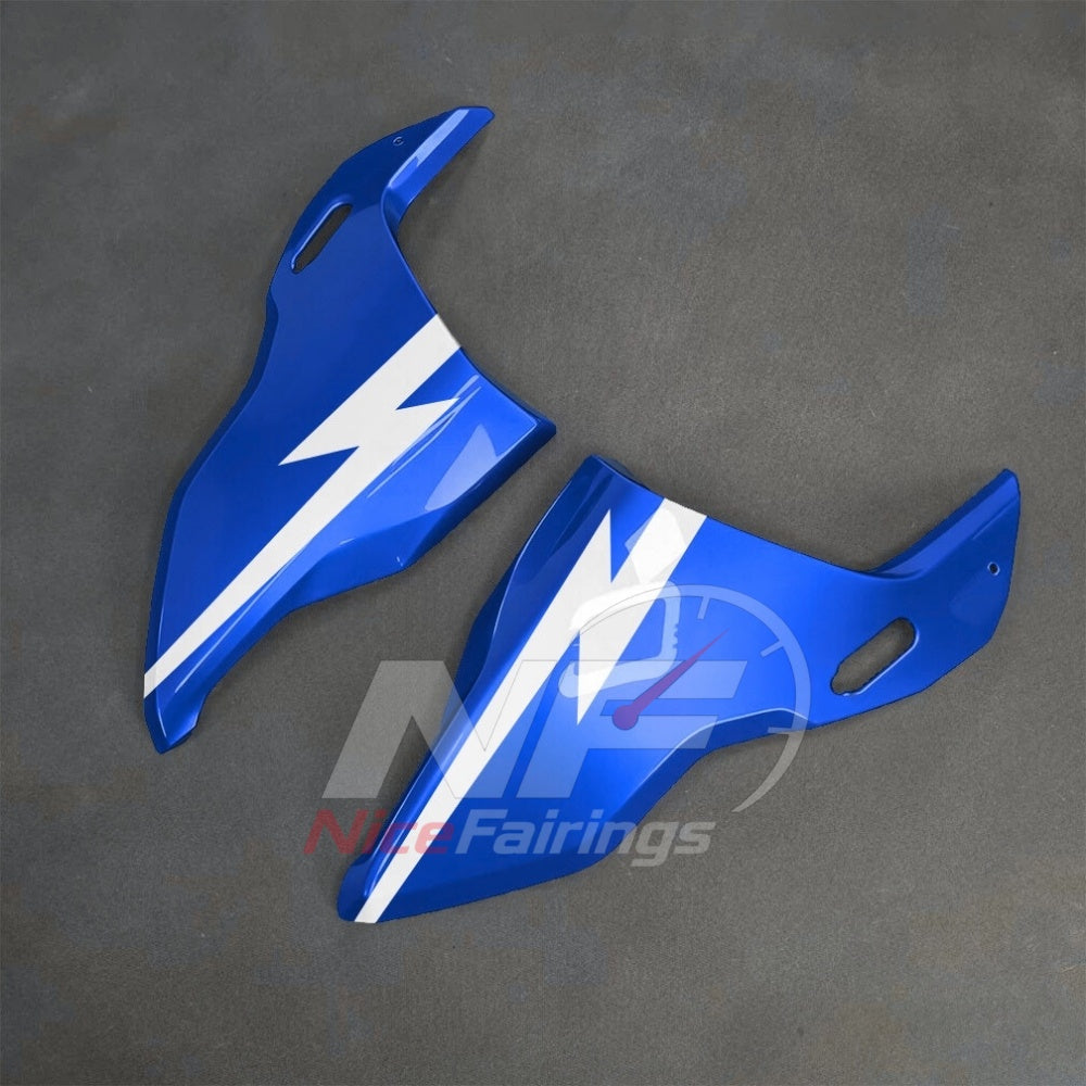 For BMW S1000RR 2025-2026 Yellow Black Custom Fairings with ABS Sportbike Plastics and Full Body Kit | NiceFairings - detail angle image