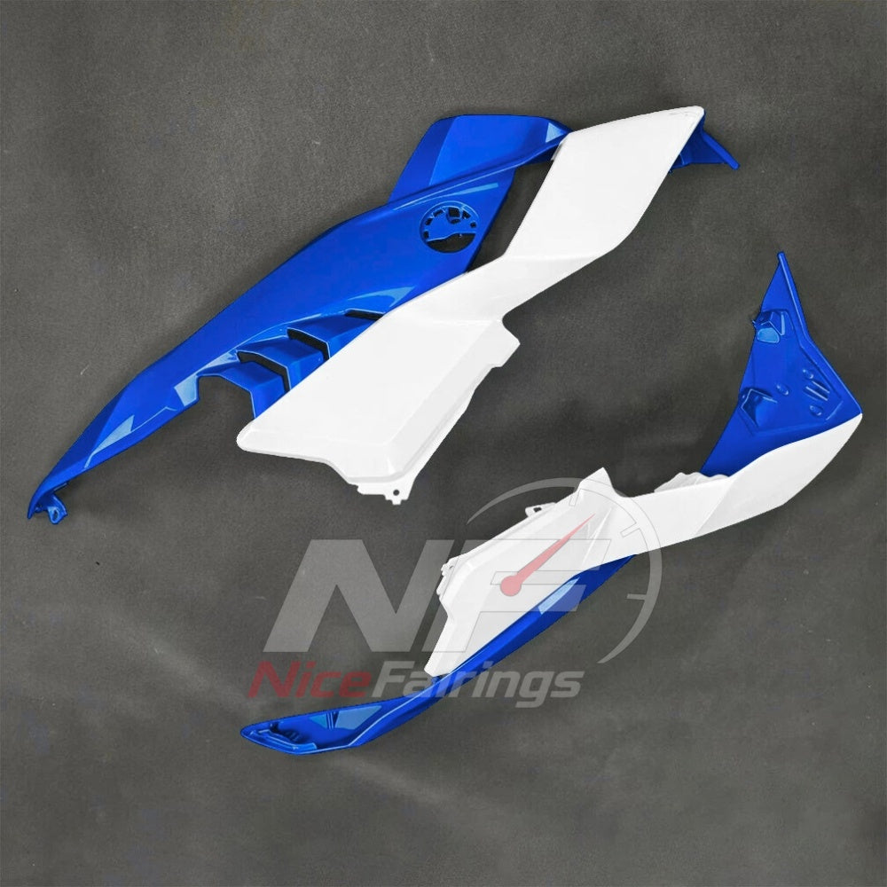For BMW S1000RR 2025-2026 Blue Black ABS Body Kit with Street and Track Fairing Panels | NiceFairings - detail angle image