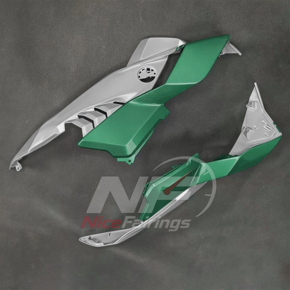 For BMW S1000RR 2025-2026 Green Black ABS Fairing Kit with Painted Bodywork and Replacement Panels | NiceFairings - detail angle image