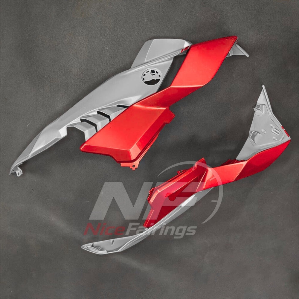For BMW S1000RR 2025-2026 Red Black Custom Fairings with ABS Sportbike Plastics and Full Body Kit | NiceFairings - detail angle image