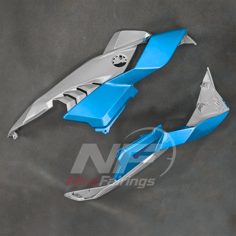 For BMW S1000RR 2025-2026 Blue Black Painted ABS Fairings with Complete Replacement Bodywork | NiceFairings - detail angle image