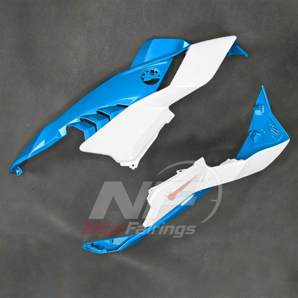 For BMW S1000RR 2025-2026 Blue Black ABS Fairing Kit with Painted Bodywork and Replacement Panels | NiceFairings - detail angle image