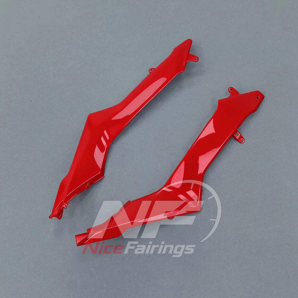 For Honda CBR1000RR-R SP 2024-2026 Red Black Sportbike Fairing Set with Custom Painted Plastics | NiceFairings - rear angle image