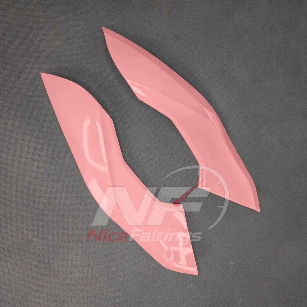 For BMW S1000RR 2025-2026 Red Black Custom Fairings with ABS Sportbike Plastics and Full Body Kit | NiceFairings - detail angle image