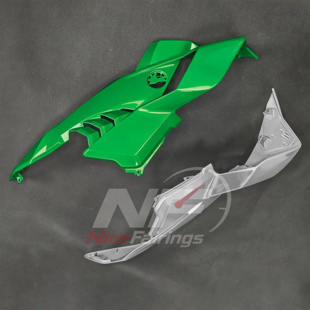 For BMW S1000RR 2025-2026 Green Black Motorcycle Fairing Kit with Aftermarket Body Panels | NiceFairings - detail angle image
