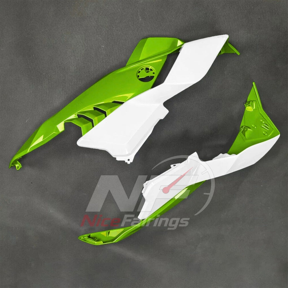 For BMW S1000RR 2025-2026 Green Black Custom Fairings with ABS Sportbike Plastics and Full Body Kit | NiceFairings - detail angle image