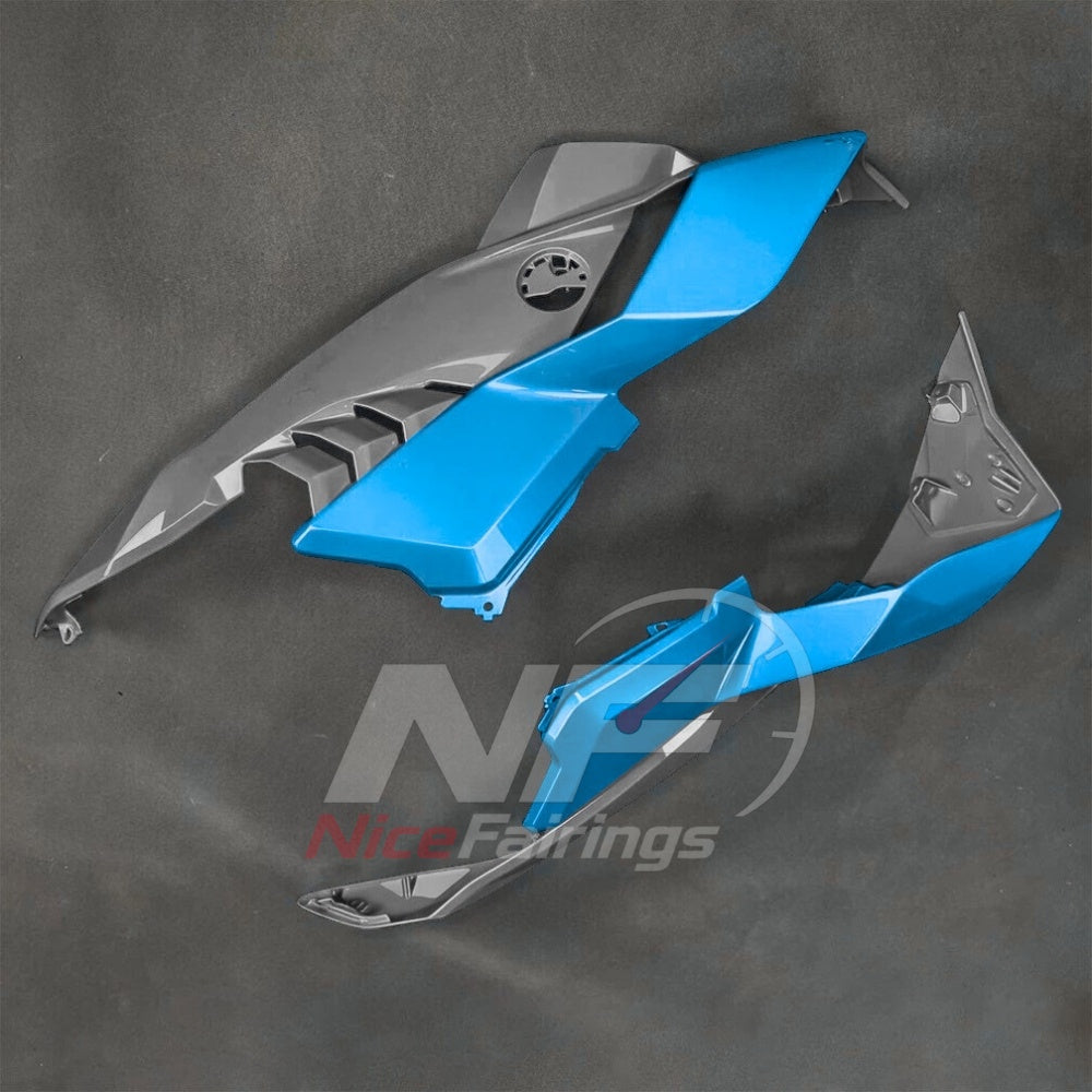 For BMW S1000RR 2025-2026 Blue Black Motorcycle Fairing Kit with Aftermarket Body Panels | NiceFairings - detail angle image