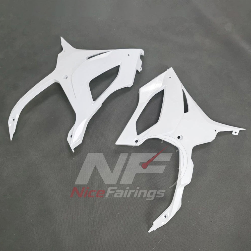 For BMW S1000RR 2025-2026 Red Black Sportbike Fairing Set with Custom Painted Plastics | NiceFairings - detail angle image