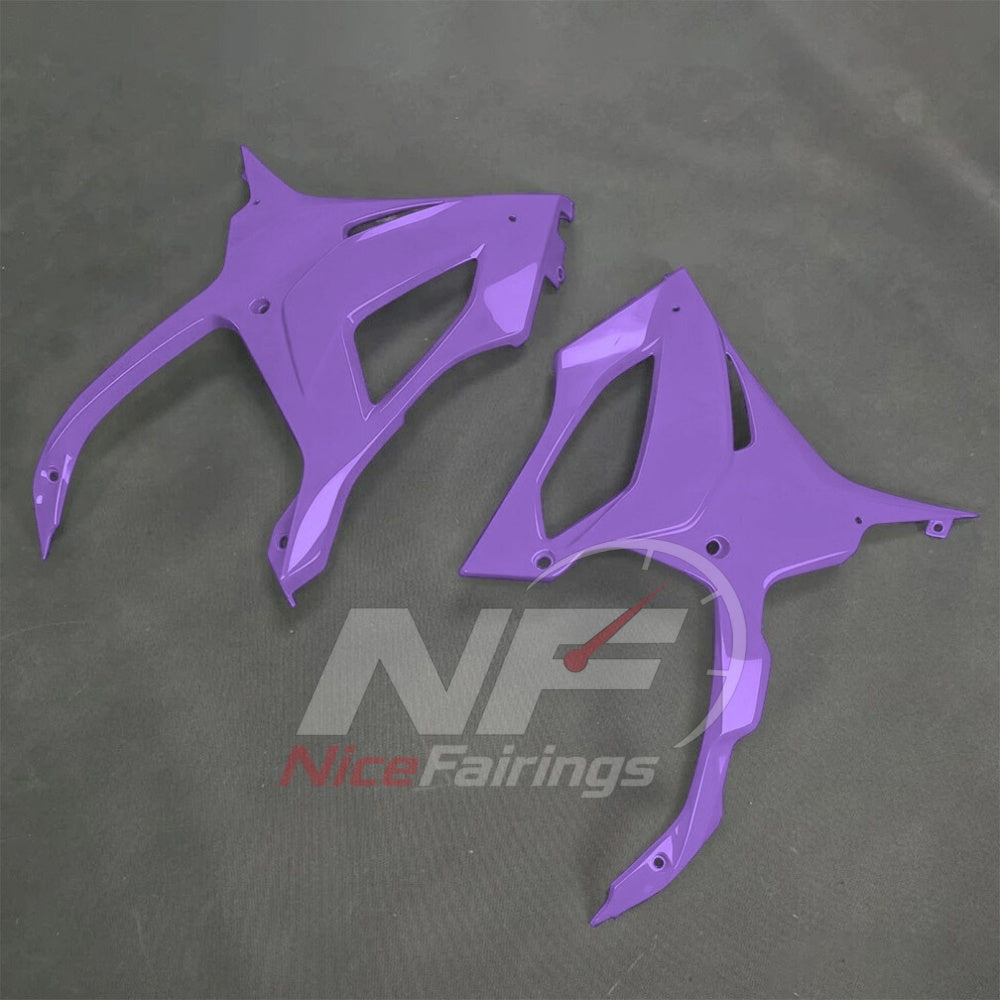 For BMW S1000RR 2025-2026 Purple Black ABS Fairing Kit with Painted Bodywork and Replacement Panels | NiceFairings - detail angle image