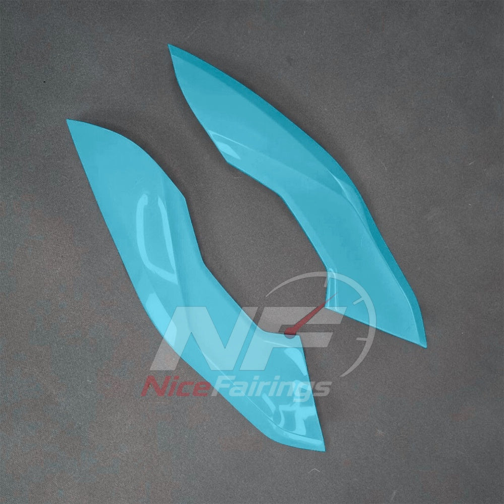 For BMW S1000RR 2025-2026 Teal Black Motorcycle Fairing Kit with Aftermarket Body Panels | NiceFairings - detail angle image