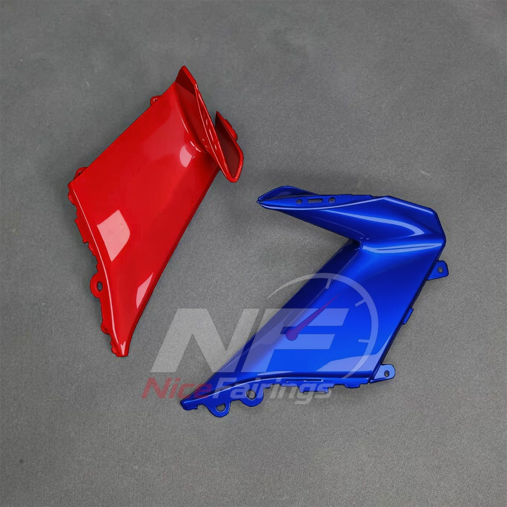 For BMW S1000RR 2025-2026 Red Black Sportbike Fairing Set with Custom Painted Plastics | NiceFairings - detail angle image
