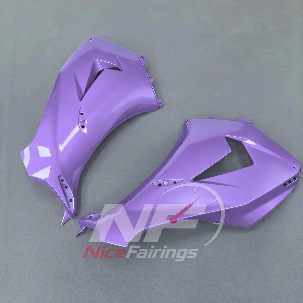 For Honda CBR1000RR-R 2024-2026 Purple Black Custom Fairings with ABS Sportbike Plastics and Full Body Kit | NiceFairings - detail angle image