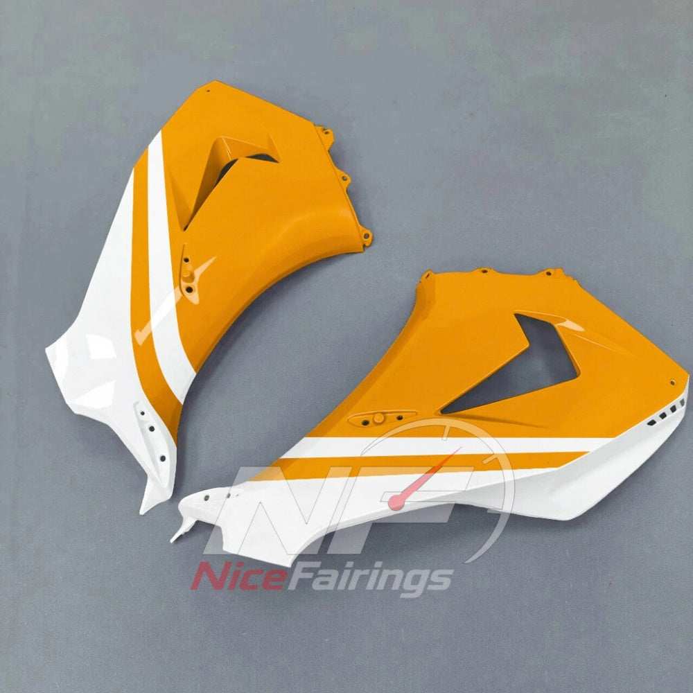 For Honda CBR1000RR-R SP 2024-2026 Yellow Black Motorcycle Fairing Kit with Aftermarket Body Panels | NiceFairings - detail angle image
