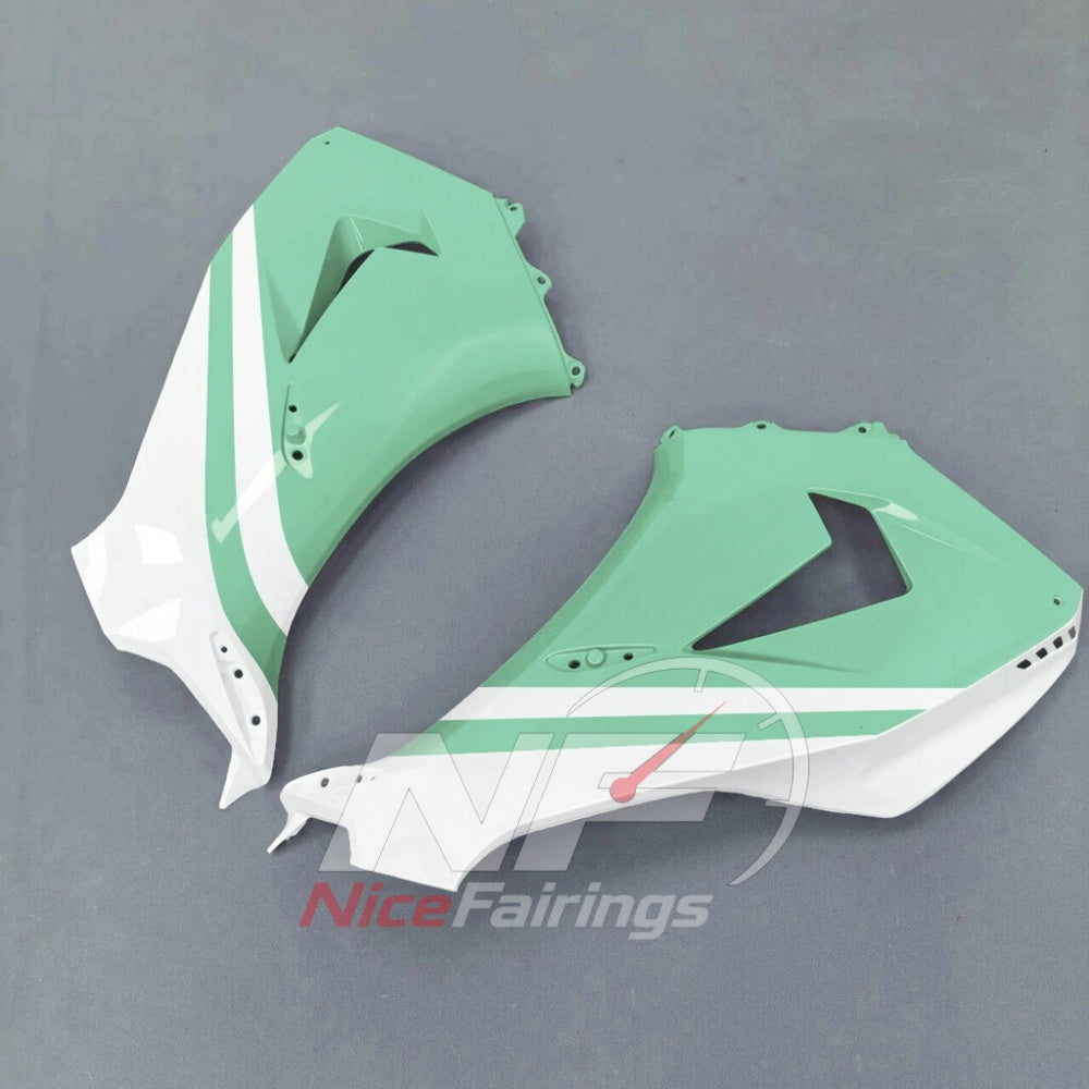 For Honda CBR1000RR-R SP 2024-2026 Green Black ABS Fairing Kit with Painted Bodywork and Replacement Panels | NiceFairings - detail angle image
