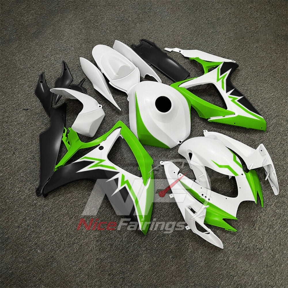 For Suzuki GSXR600 GSXR750 K6 2006-2007 ABS Fairing Kit Gray Painted Bodywork | NiceFairings - detail angle image