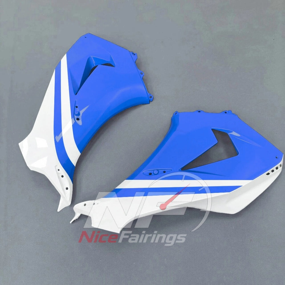 For Honda CBR1000RR-R 2024-2026 Blue Black Custom Fairings with ABS Sportbike Plastics and Full Body Kit | NiceFairings - detail angle image