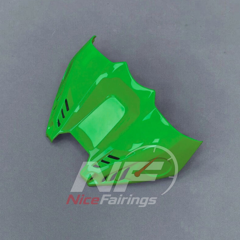 For Honda CBR1000RR-R SP 2024-2026 Green Black Sportbike Fairing Set with Custom Painted Plastics | NiceFairings - detail angle image