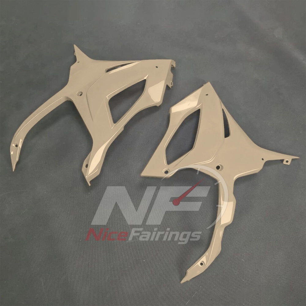 For BMW S1000RR 2025-2026 Yellow Black Sportbike Fairing Set with Custom Painted Plastics | NiceFairings - detail angle image
