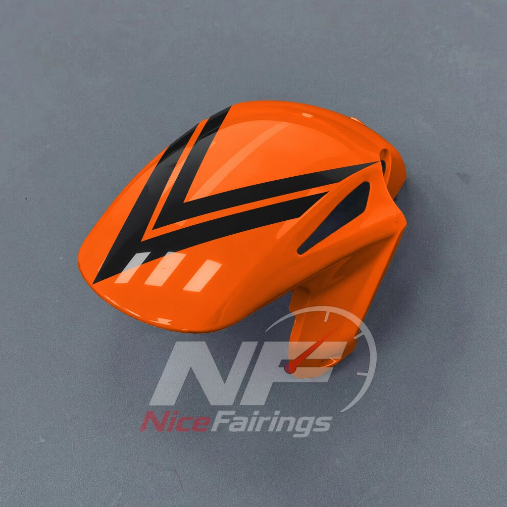 For Honda CBR1000RR-R SP 2024-2026 Orange Black Motorcycle Fairing Kit with Aftermarket Body Panels | NiceFairings - additional angle image