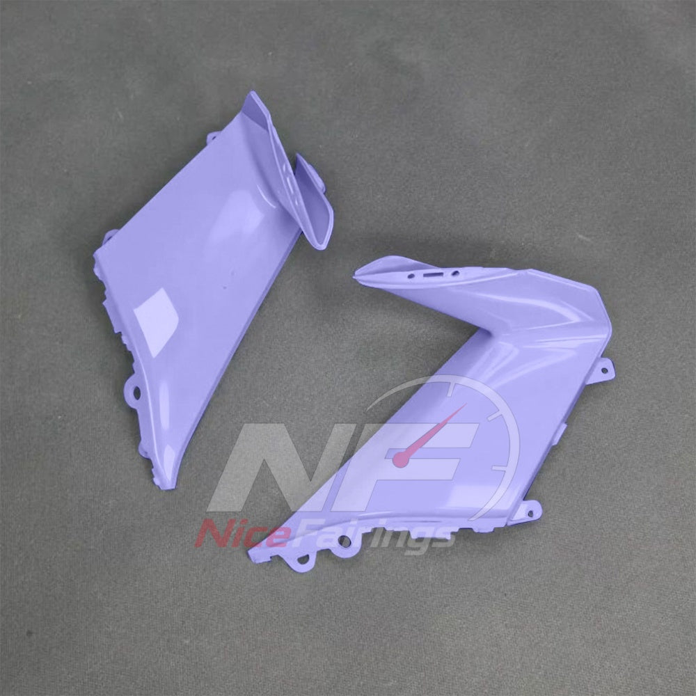 For BMW S1000RR 2025-2026 Purple Black Sportbike Fairing Set with Custom Painted Plastics | NiceFairings - additional angle image