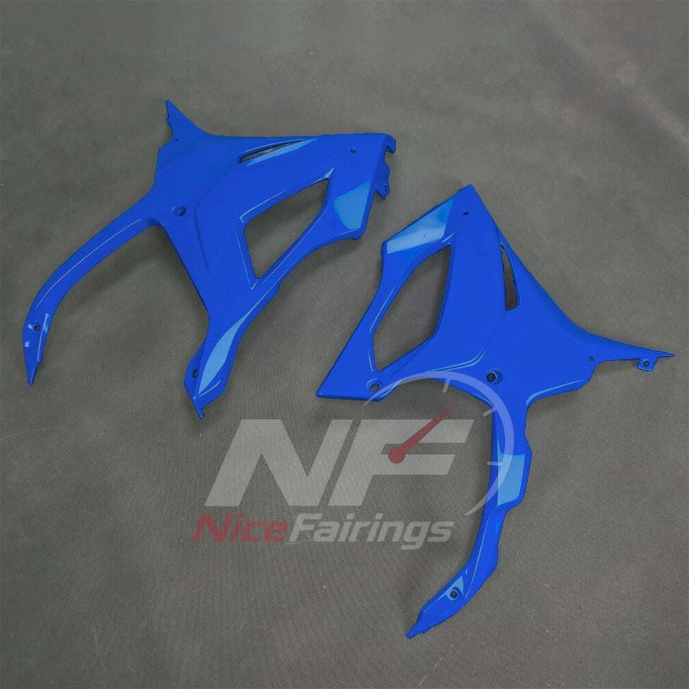 For BMW S1000RR 2025-2026 Blue Black ABS Body Kit with Street and Track Fairing Panels | NiceFairings - additional angle image
