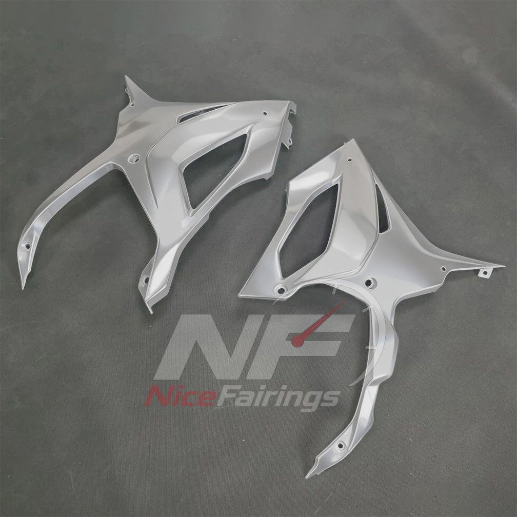 For BMW S1000RR 2025-2026 Blue Black ABS Body Kit with Street and Track Fairing Panels | NiceFairings - additional angle image