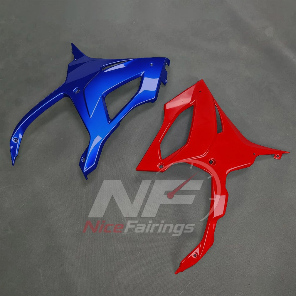 For BMW S1000RR 2025-2026 Red Black Sportbike Fairing Set with Custom Painted Plastics | NiceFairings - additional angle image
