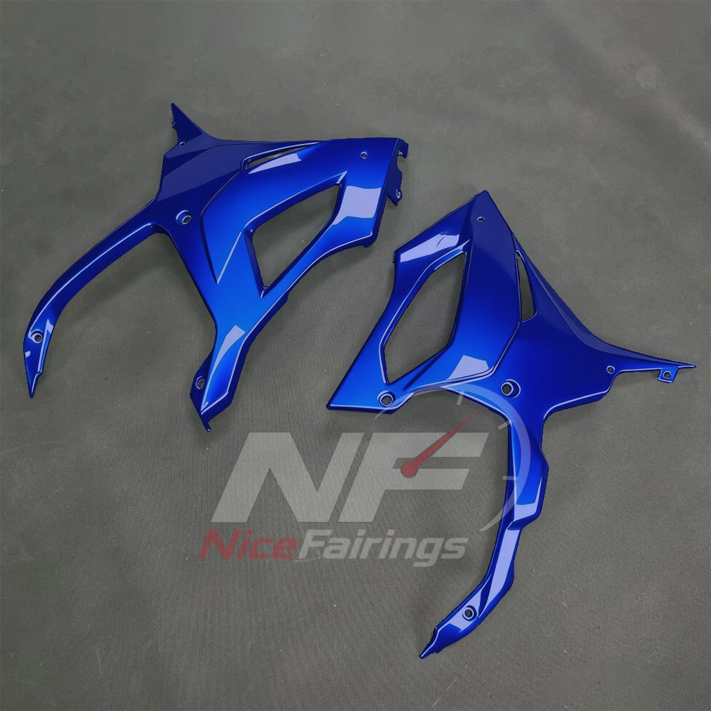 For BMW S1000RR 2025-2026 Blue Black Motorcycle Fairing Kit with Aftermarket Body Panels | NiceFairings - additional angle image