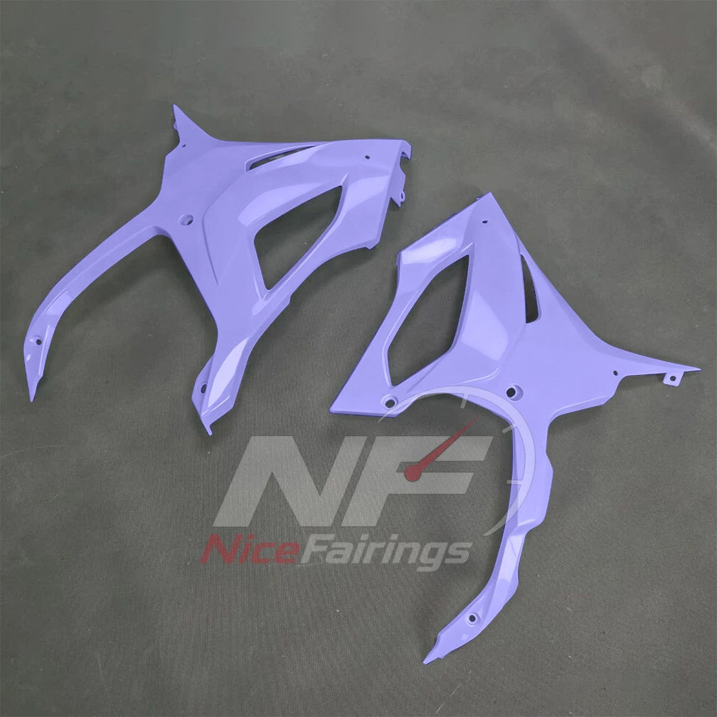 For BMW S1000RR 2025-2026 Blue Black Sportbike Fairing Set with Custom Painted Plastics | NiceFairings - detail angle image