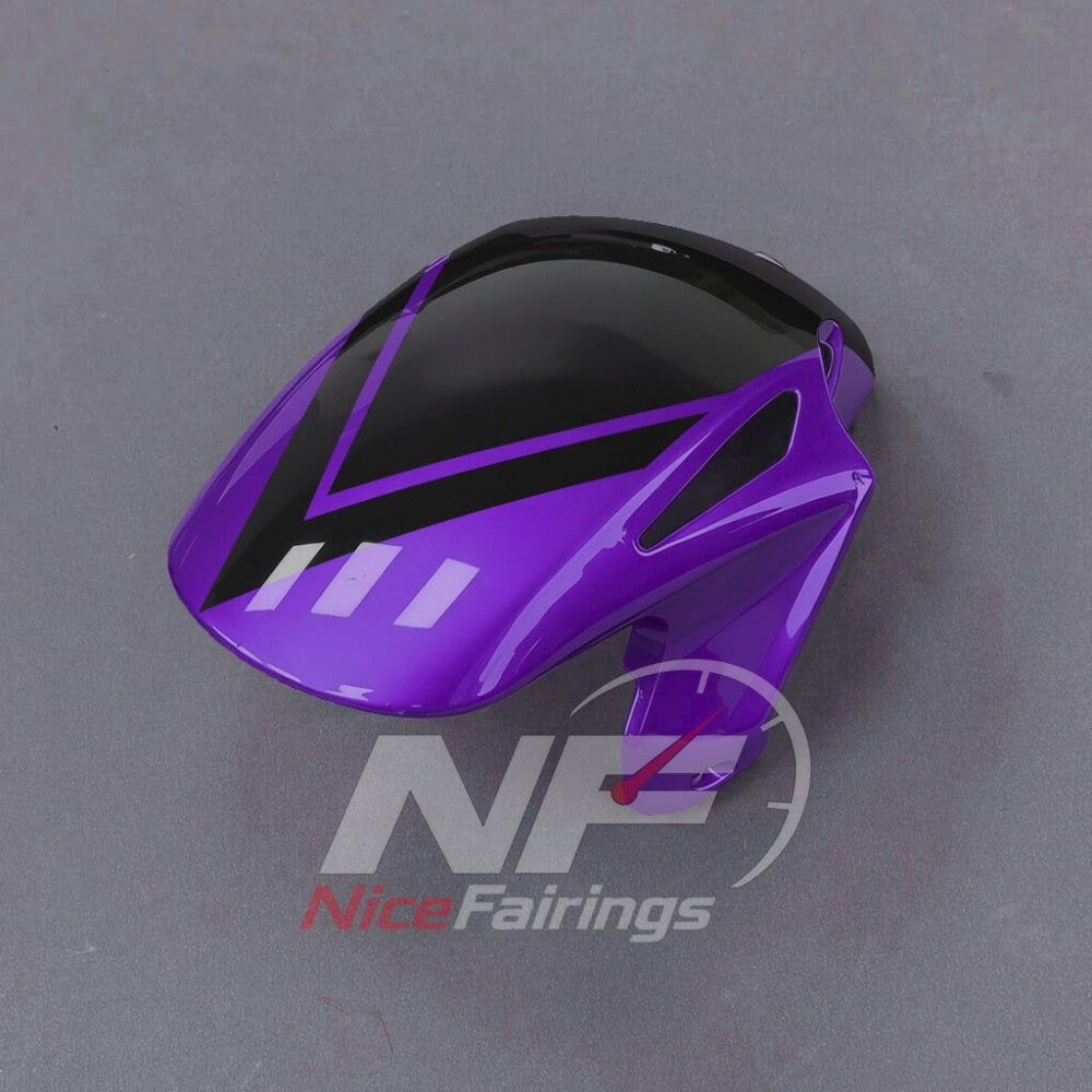 For Honda CBR1000RR-R SP 2024-2026 Purple Black Sportbike Fairing Set with Custom Painted Plastics | NiceFairings - additional angle image