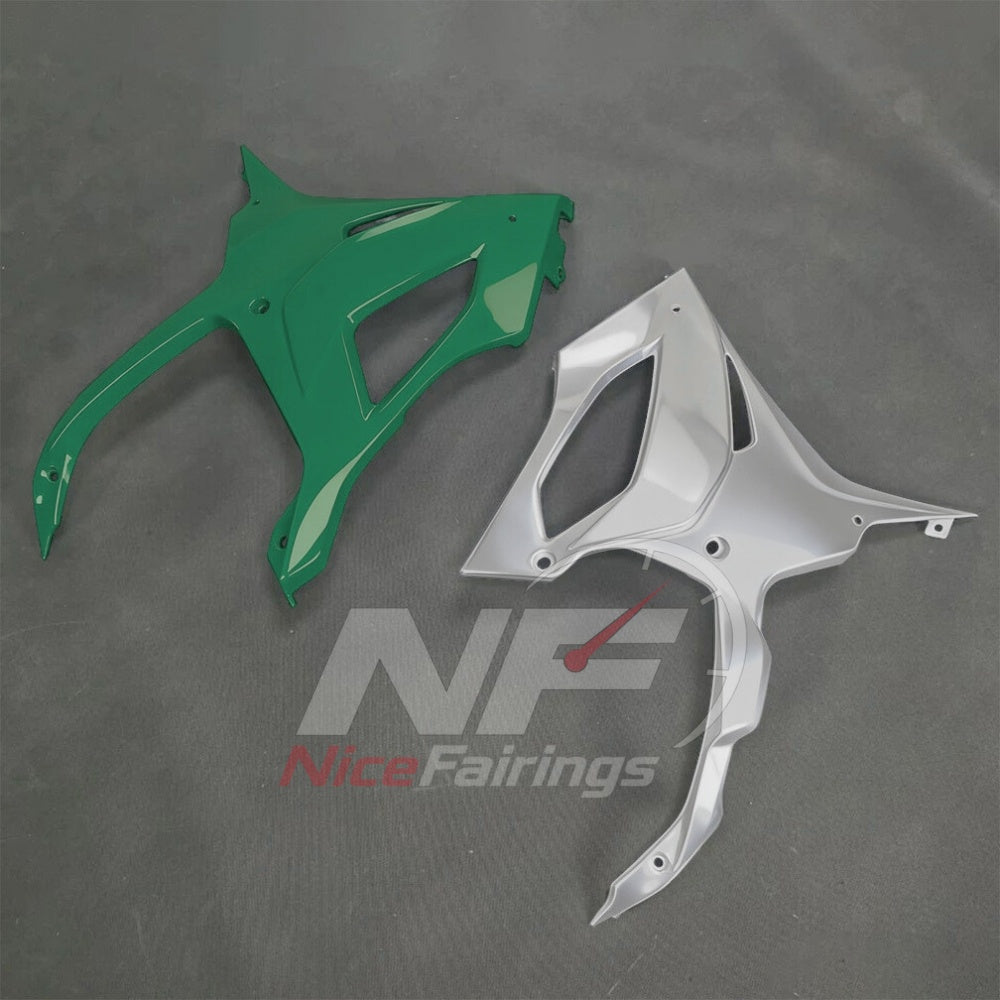 For BMW S1000RR 2025-2026 Green Black ABS Fairing Kit with Painted Bodywork and Replacement Panels | NiceFairings - additional angle image