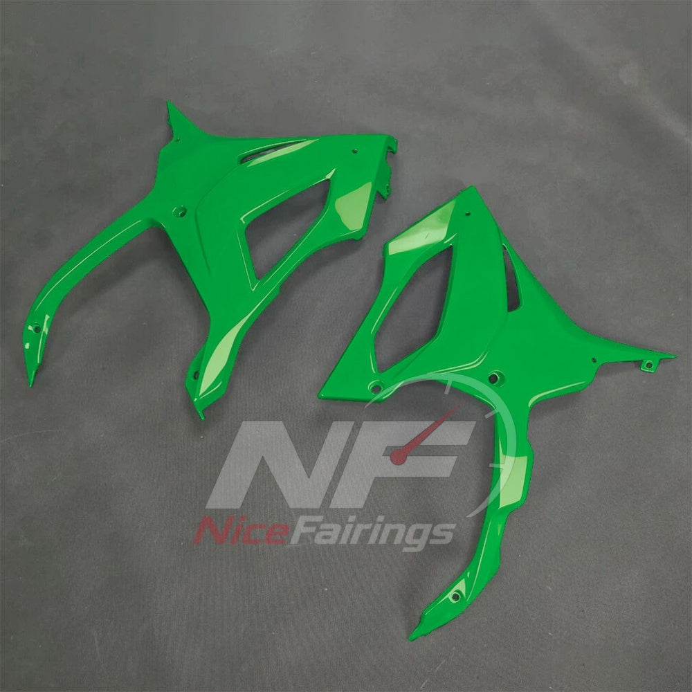 For BMW S1000RR 2025-2026 Green Black Custom Fairings with ABS Sportbike Plastics and Full Body Kit | NiceFairings - additional angle image