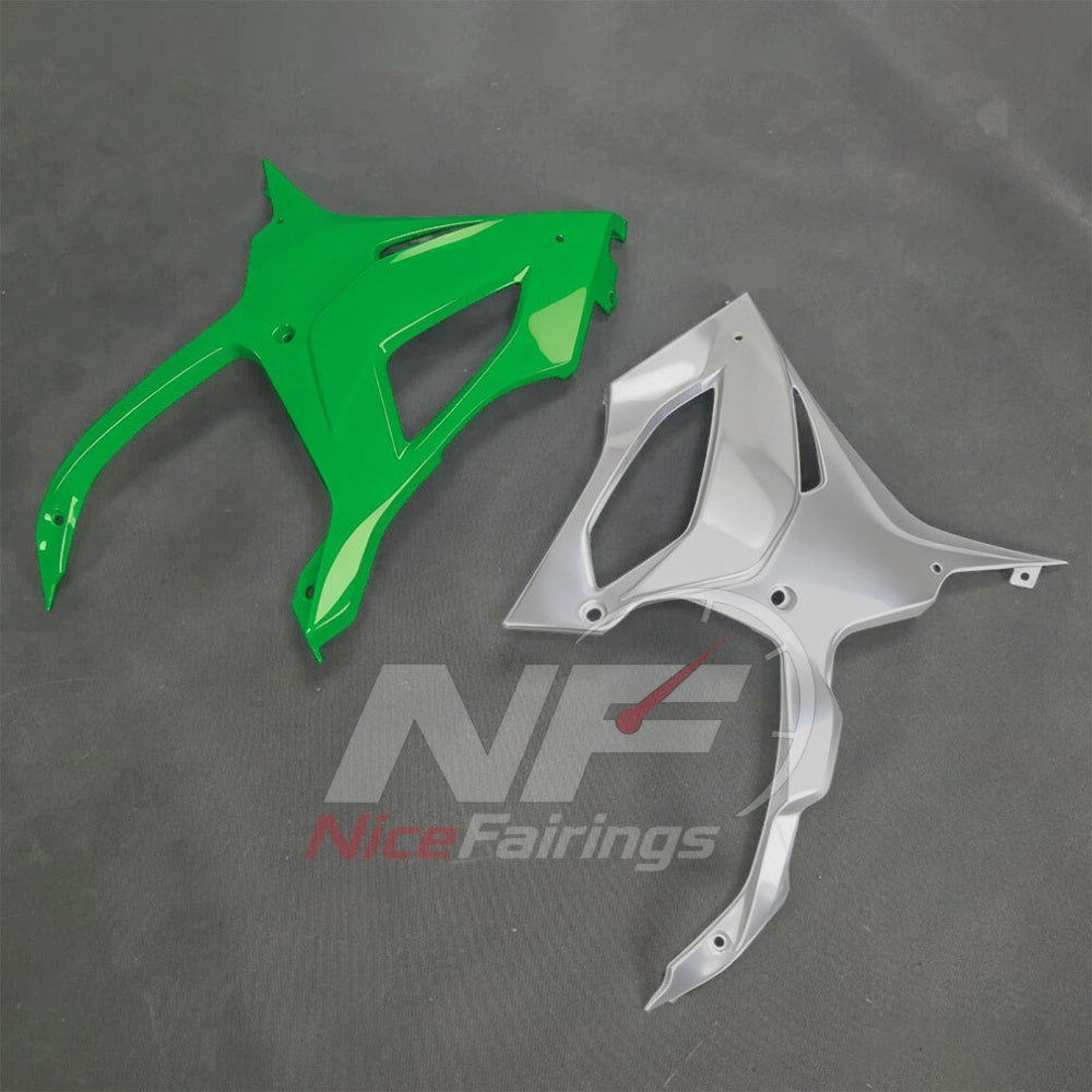For BMW S1000RR 2025-2026 Green Black Motorcycle Fairing Kit with Aftermarket Body Panels | NiceFairings - additional angle image