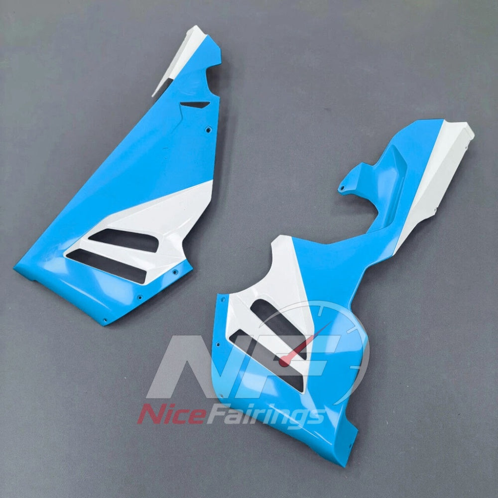 For Honda CBR1000RR-R 2024-2026 Blue Black ABS Body Kit with Street and Track Fairing Panels | NiceFairings - additional angle image