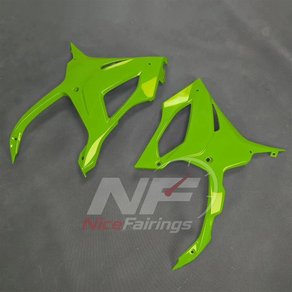For BMW S1000RR 2025-2026 Green Black Custom Fairings with ABS Sportbike Plastics and Full Body Kit | NiceFairings - additional angle image
