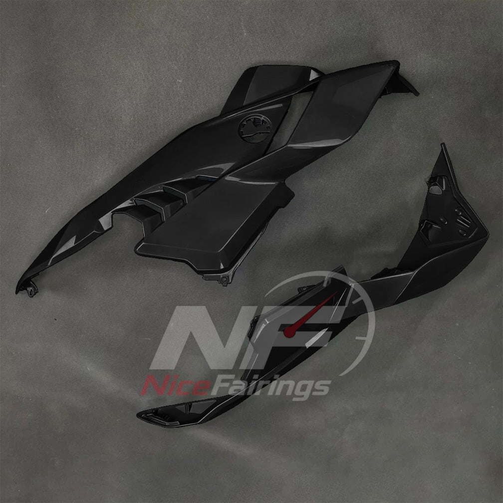 For BMW S1000RR 2025-2026 Orange Black Motorcycle Fairing Kit with Aftermarket Body Panels | NiceFairings - additional angle image