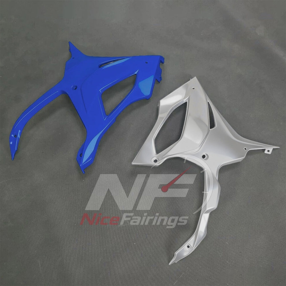 For BMW S1000RR 2025-2026 Blue Black ABS Body Kit with Street and Track Fairing Panels | NiceFairings - additional angle image