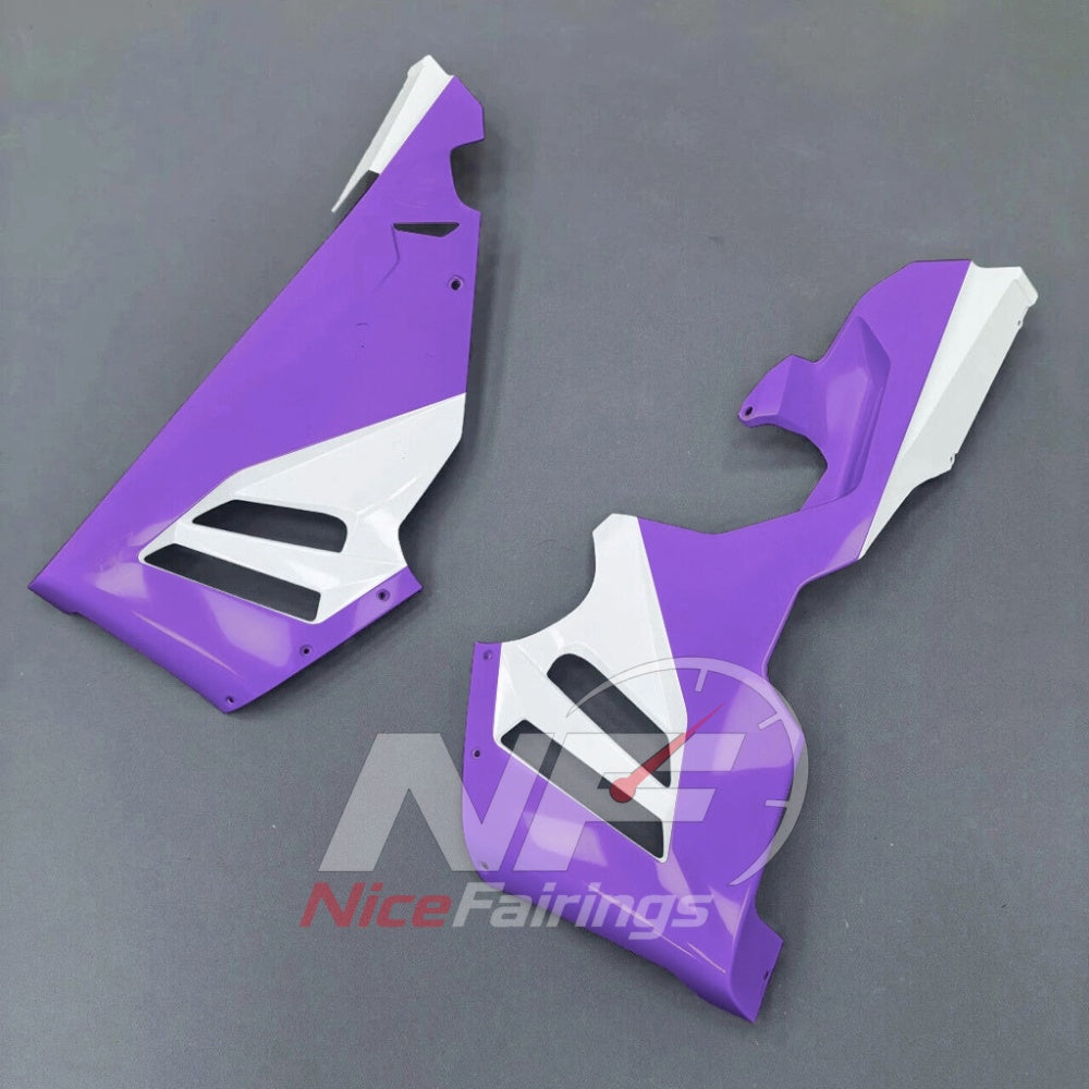 For Honda CBR1000RR-R SP 2024-2026 Purple Black Sportbike Fairing Set with Custom Painted Plastics | NiceFairings - additional angle image