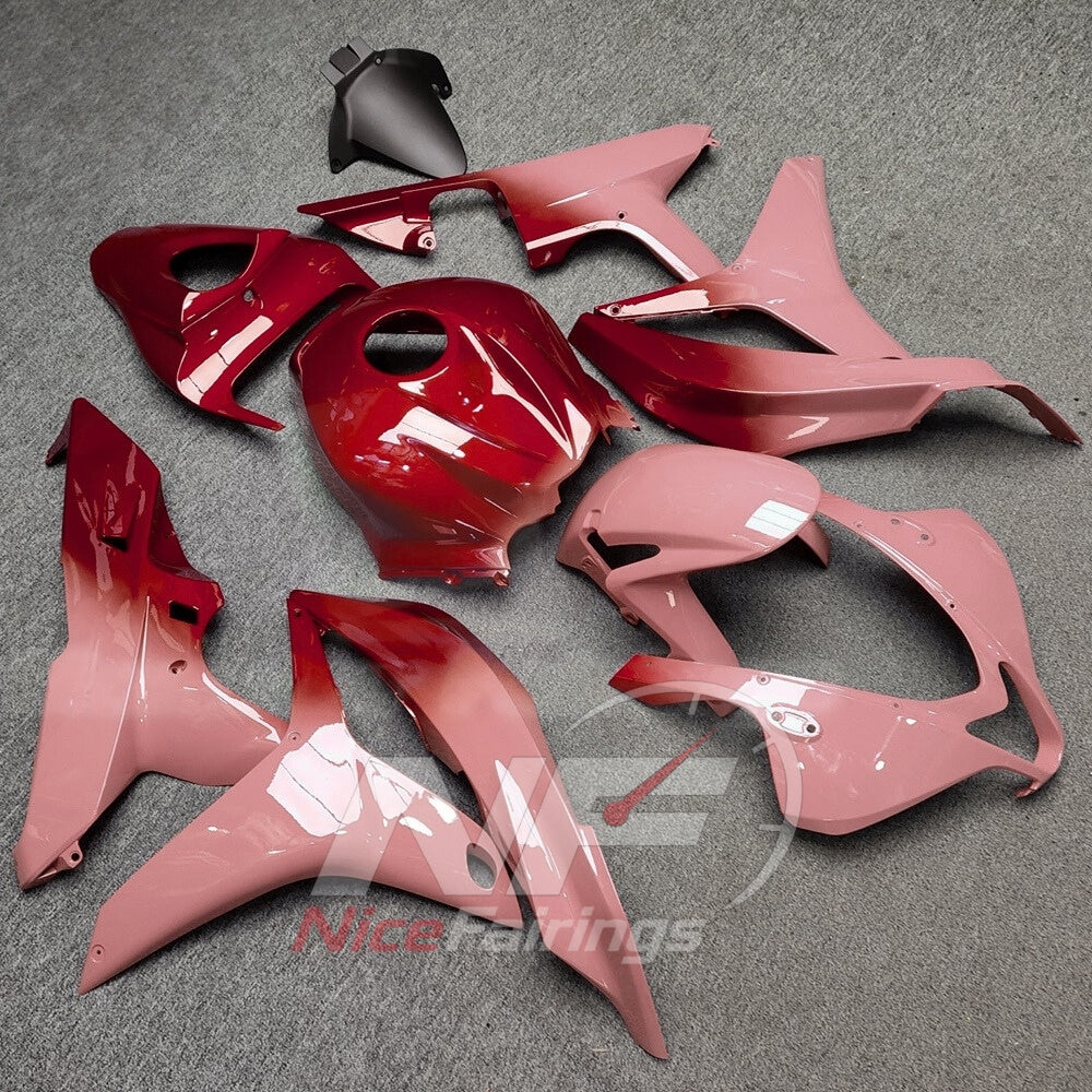 Custom-Painted Sportbike Bodywork Set Fits 2007-2008 Honda CBR600RR F5 | NiceFairings - side angle image