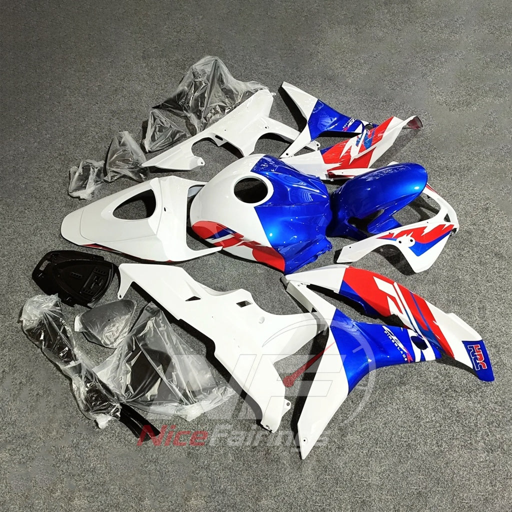 Aftermarket ABS Plastic Fairing Kit Fits Honda CBR600RR F5 2007-2008 | NiceFairings - side angle image