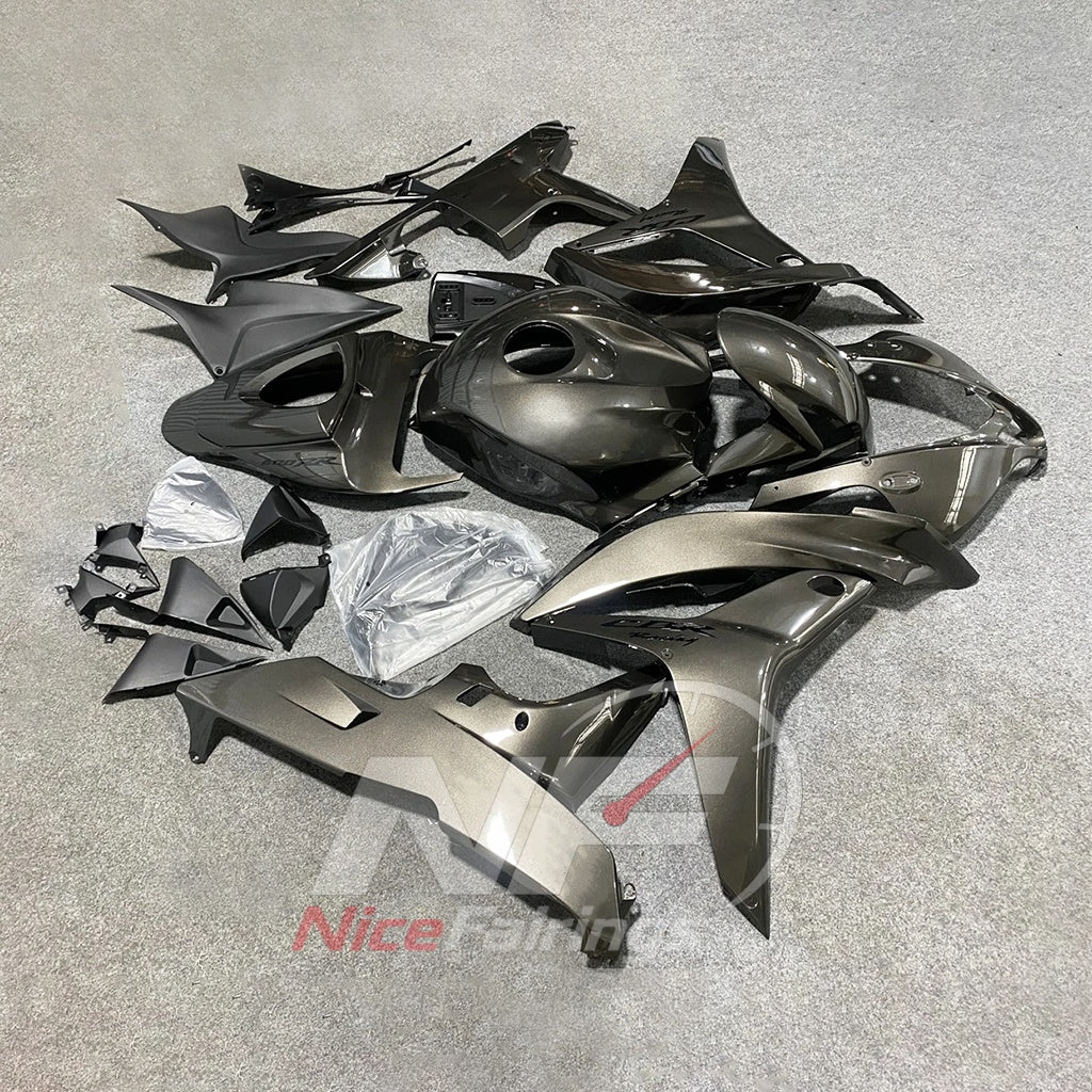 Black ABS Cowling Set Fits 2007-2008 Honda CBR600RR F5 | NiceFairings - side angle image