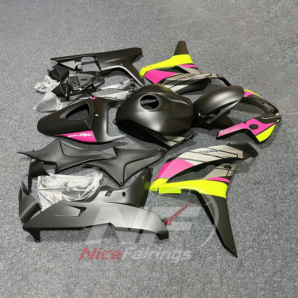 Custom-Painted ABS Plastic Bodywork Kit Fits Honda CBR600RR F5 2007-2008 | NiceFairings - side angle image