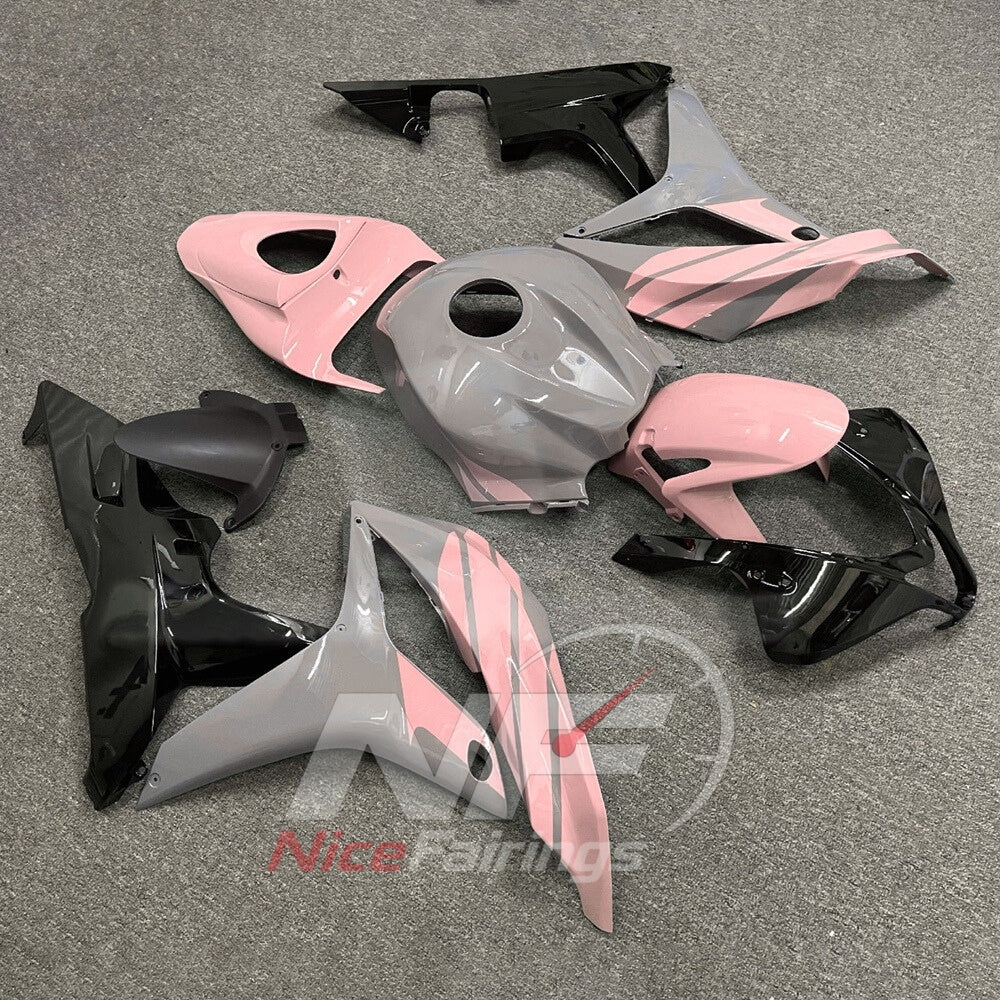 Replacement Sportbike Bodywork Set Fits 2007-2008 Honda CBR600RR F5 | NiceFairings - side angle image