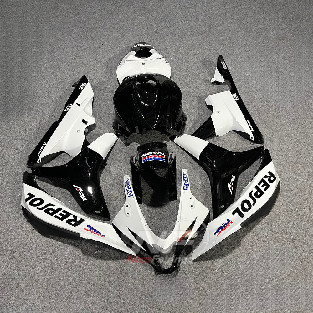 Pink Injection-Molded Fairing Set Fits Honda CBR600RR F5 2007-2008 | NiceFairings - paint design NO.4 option image