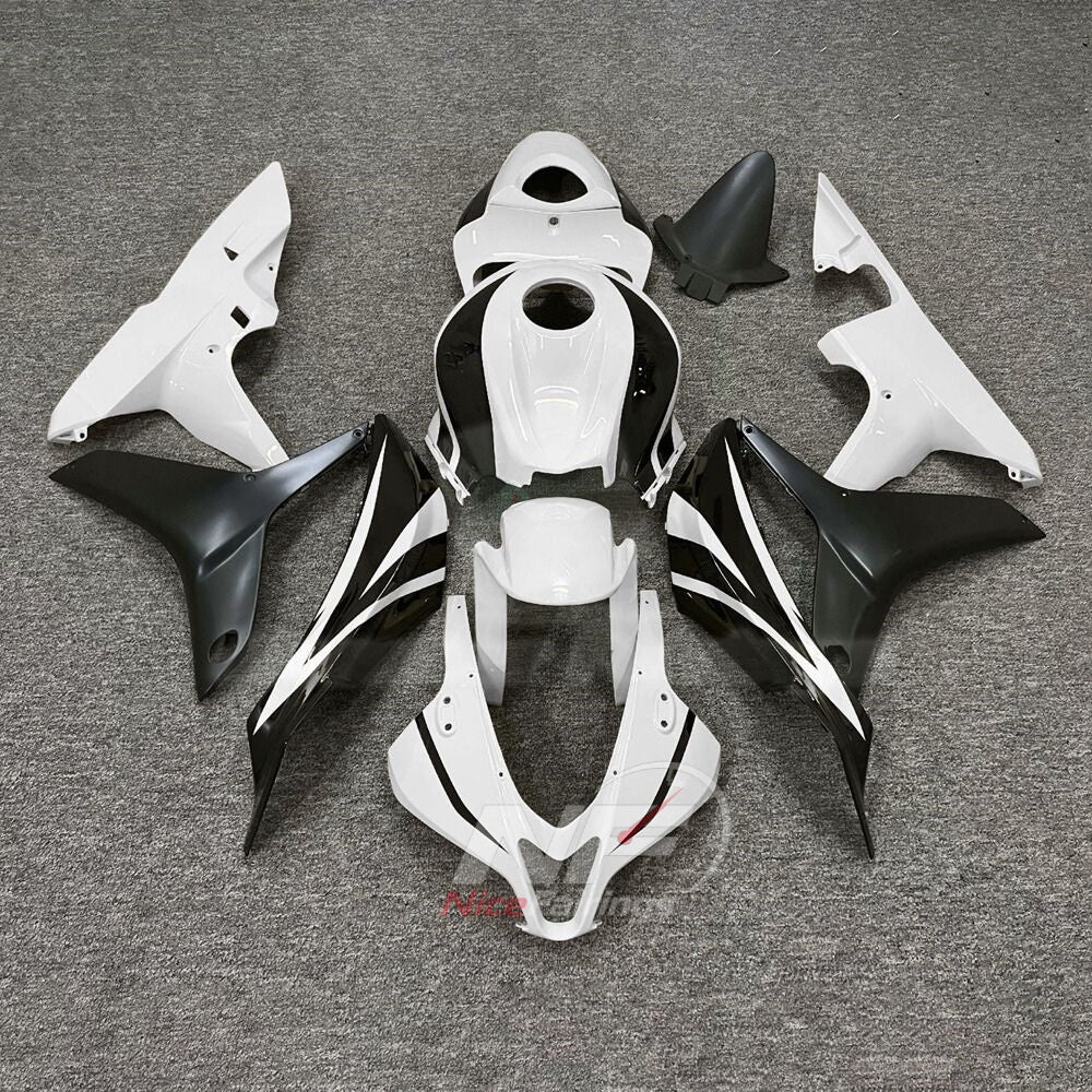 Aftermarket White ABS Plastic Fairing Set Fits 2007-2008 Honda CBR600RR F5 | NiceFairings - main product image
