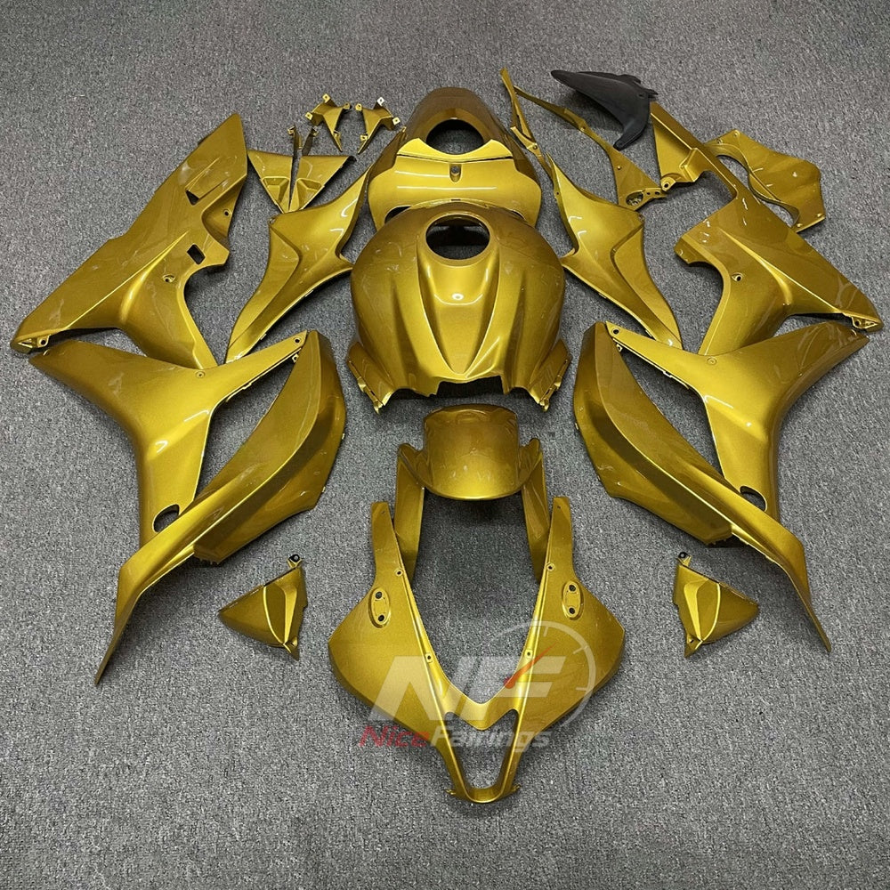 Painted Gold Replacement Body Panels Compatible with 2007-2008 Honda CBR600RR F5 | NiceFairings - main product image
