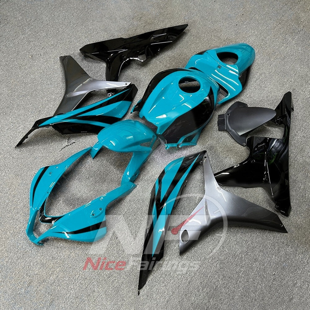 Painted Blue ABS Injection Fairing Kit Fits 2007-2008 Honda CBR600RR F5 | NiceFairings - front angle image