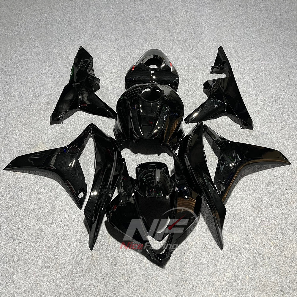 Replacement Orange ABS Plastic Bodywork Kit Fits Honda CBR600RR F5 2007-2008 | NiceFairings - paint design NO.6 option image