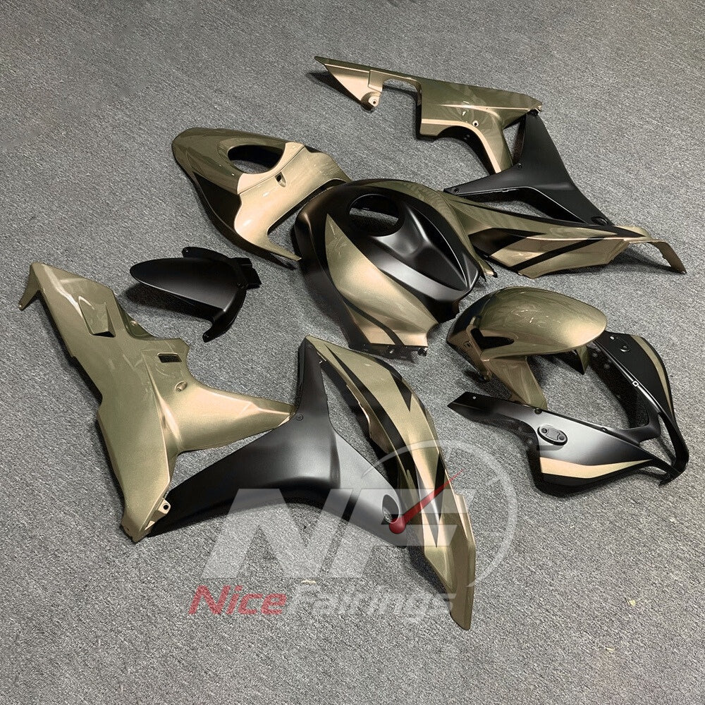 Aftermarket ABS Plastic Bodywork Kit Fits Honda CBR600RR F5 2007-2008 | NiceFairings - side angle image