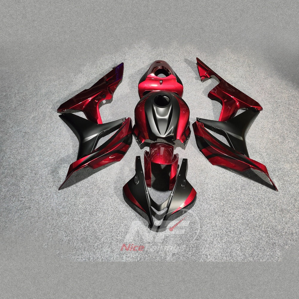 Painted Blue ABS Injection Fairing Kit Fits 2007-2008 Honda CBR600RR F5 | NiceFairings - paint design NO.7 option image